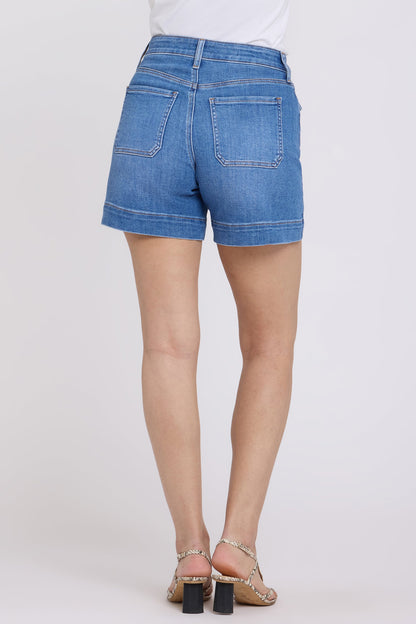 Berkyn Relaxed Denim Shorts - Blue Paradise