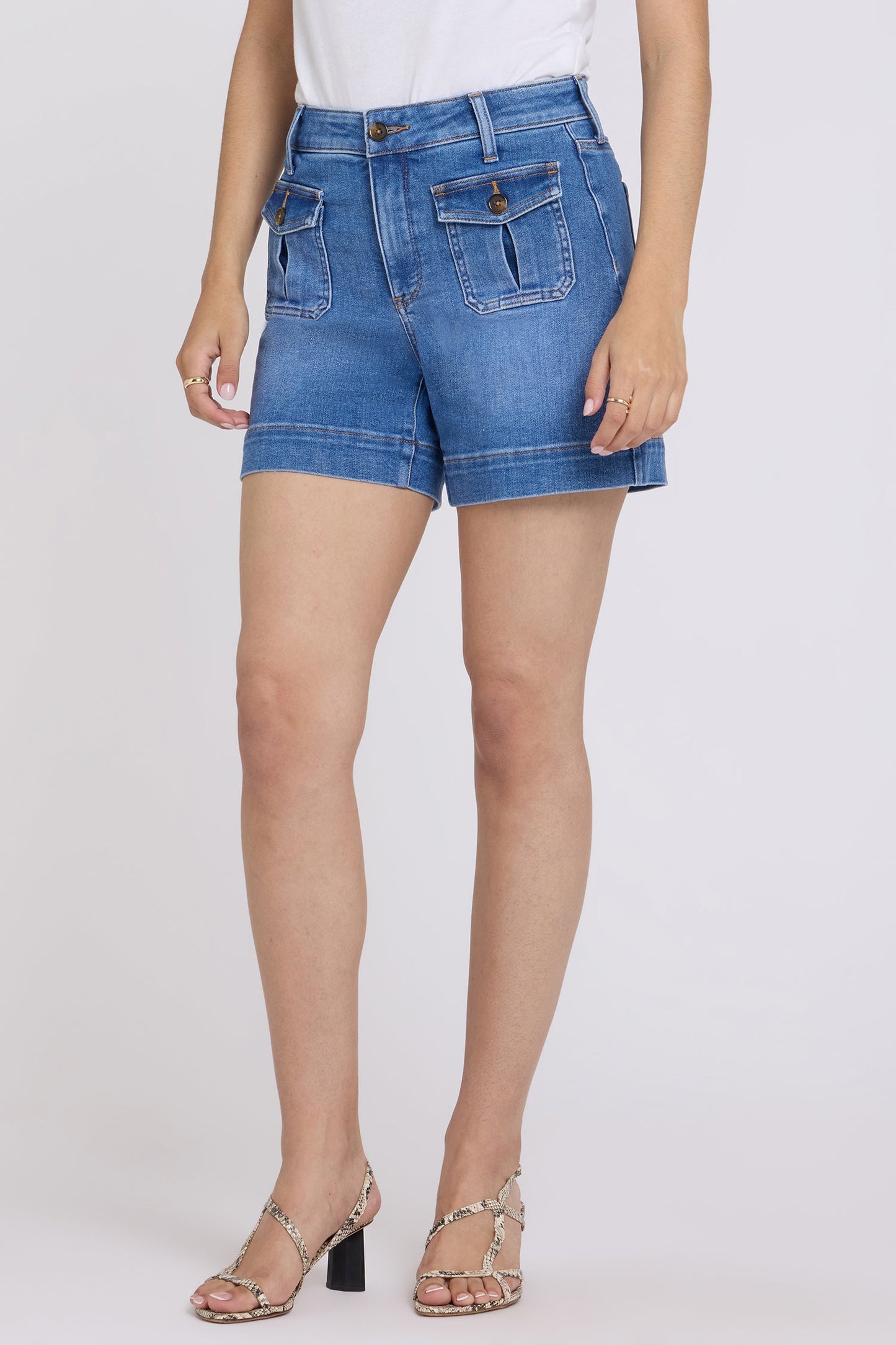 Berkyn Relaxed Denim Shorts - Blue Paradise