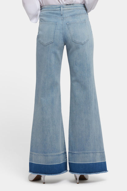 Mia Palazzo Jeans - Light Paradise