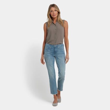Sheri Slim Ankle Jeans - Light Paradise
