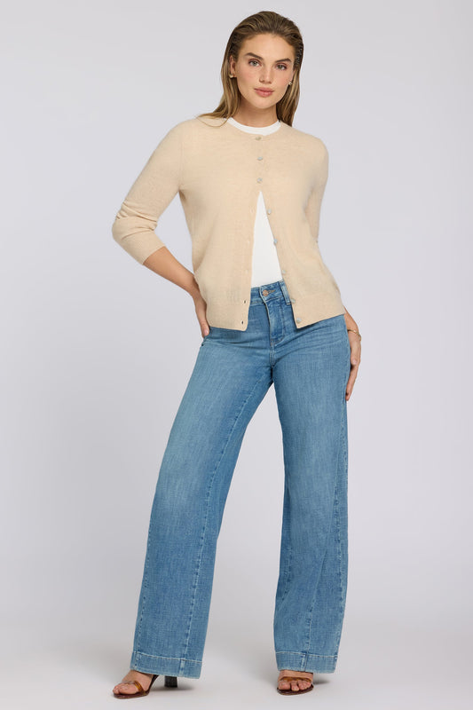 Teresa Wide Leg Jeans - Dawn Rock