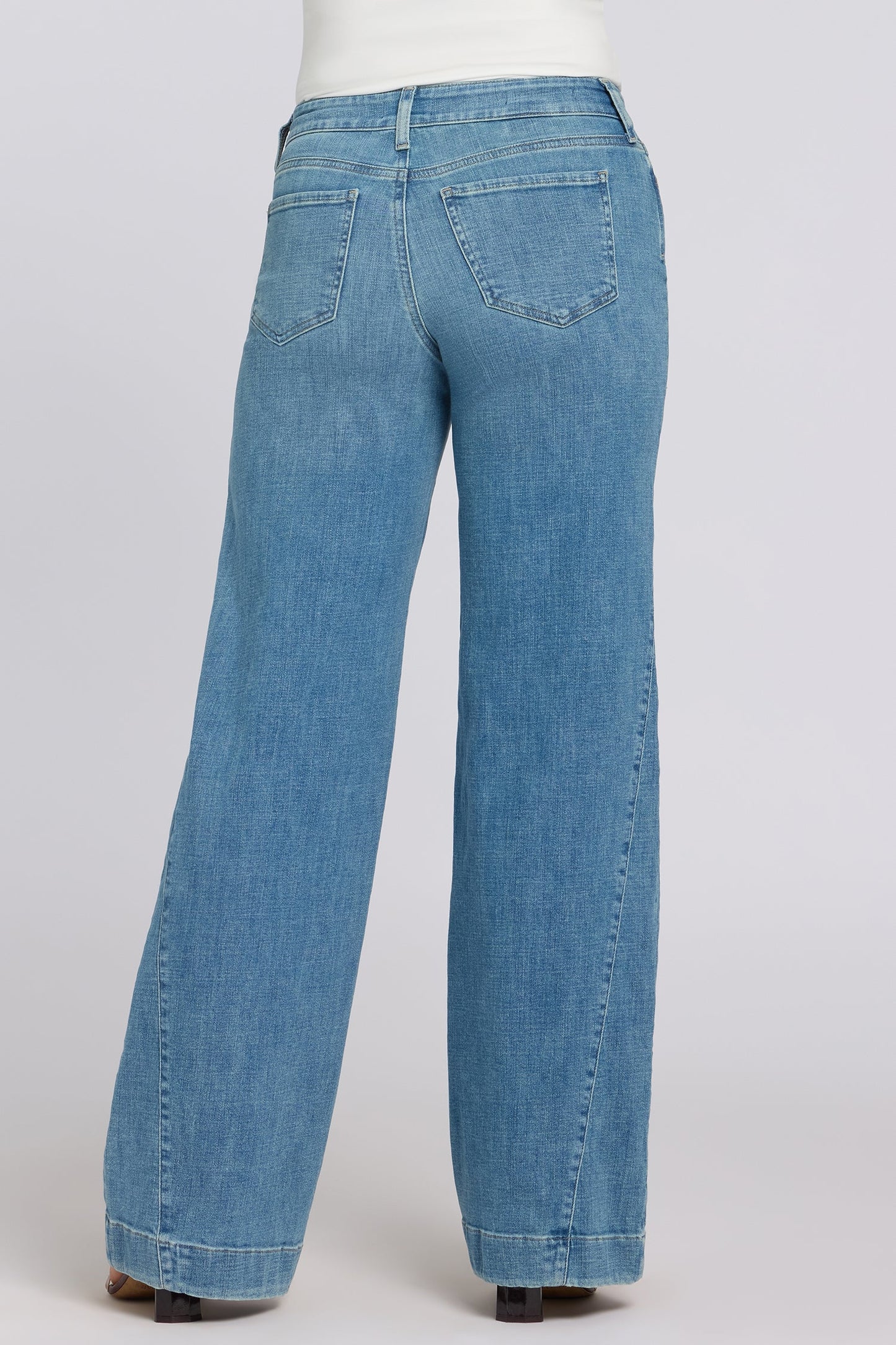Teresa Wide Leg Jeans - Dawn Rock