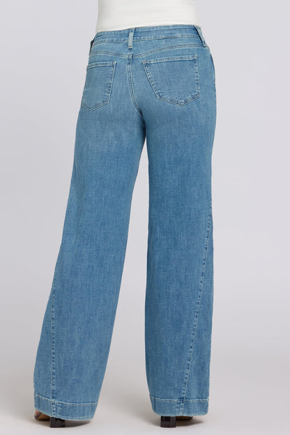 Teresa Wide Leg Jeans - Dawn Rock
