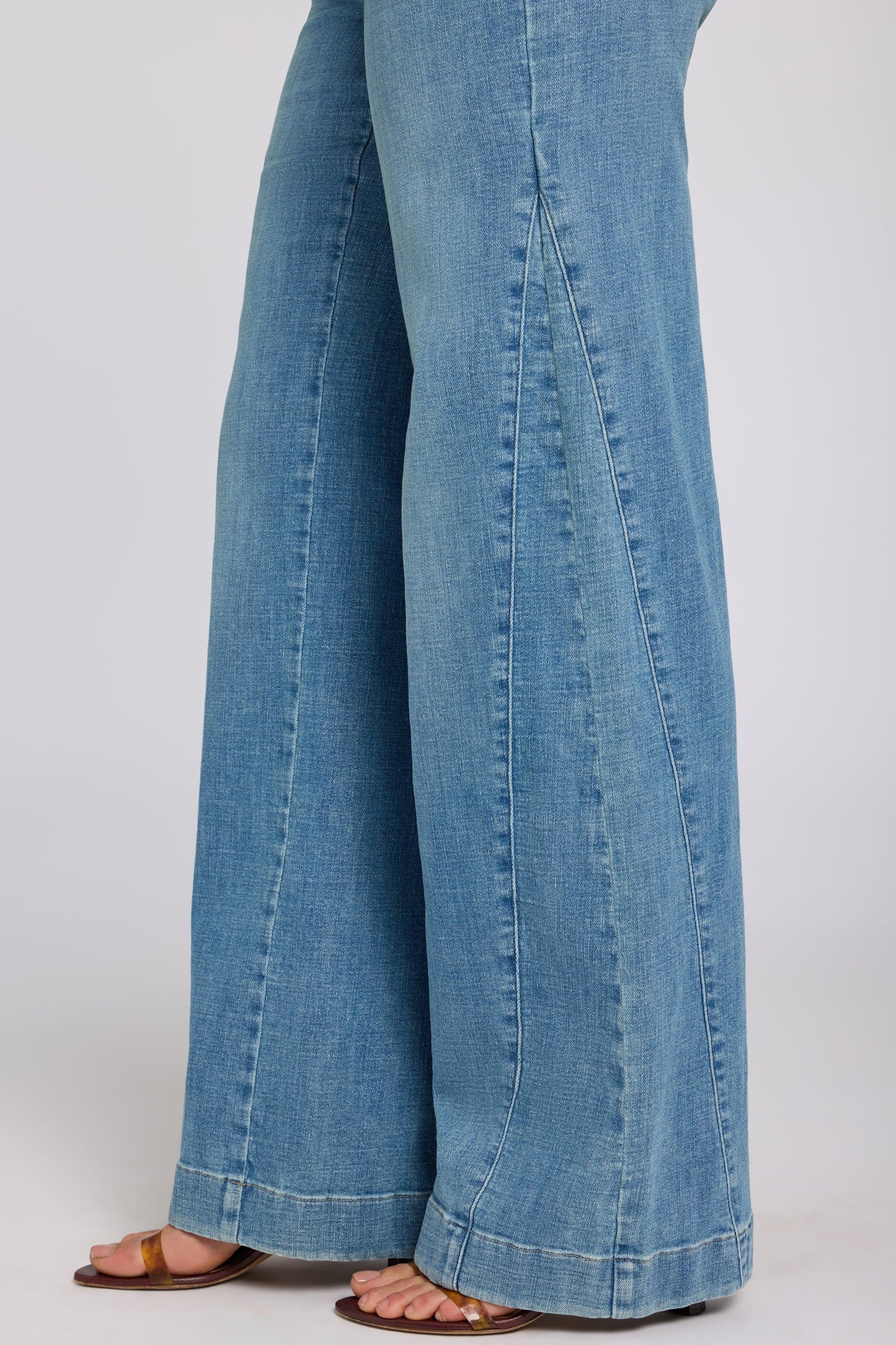 Teresa Wide Leg Jeans - Dawn Rock