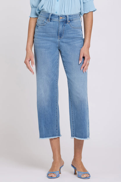 Coco Relaxed Wide Leg Crop Jeans - Vista Lakes