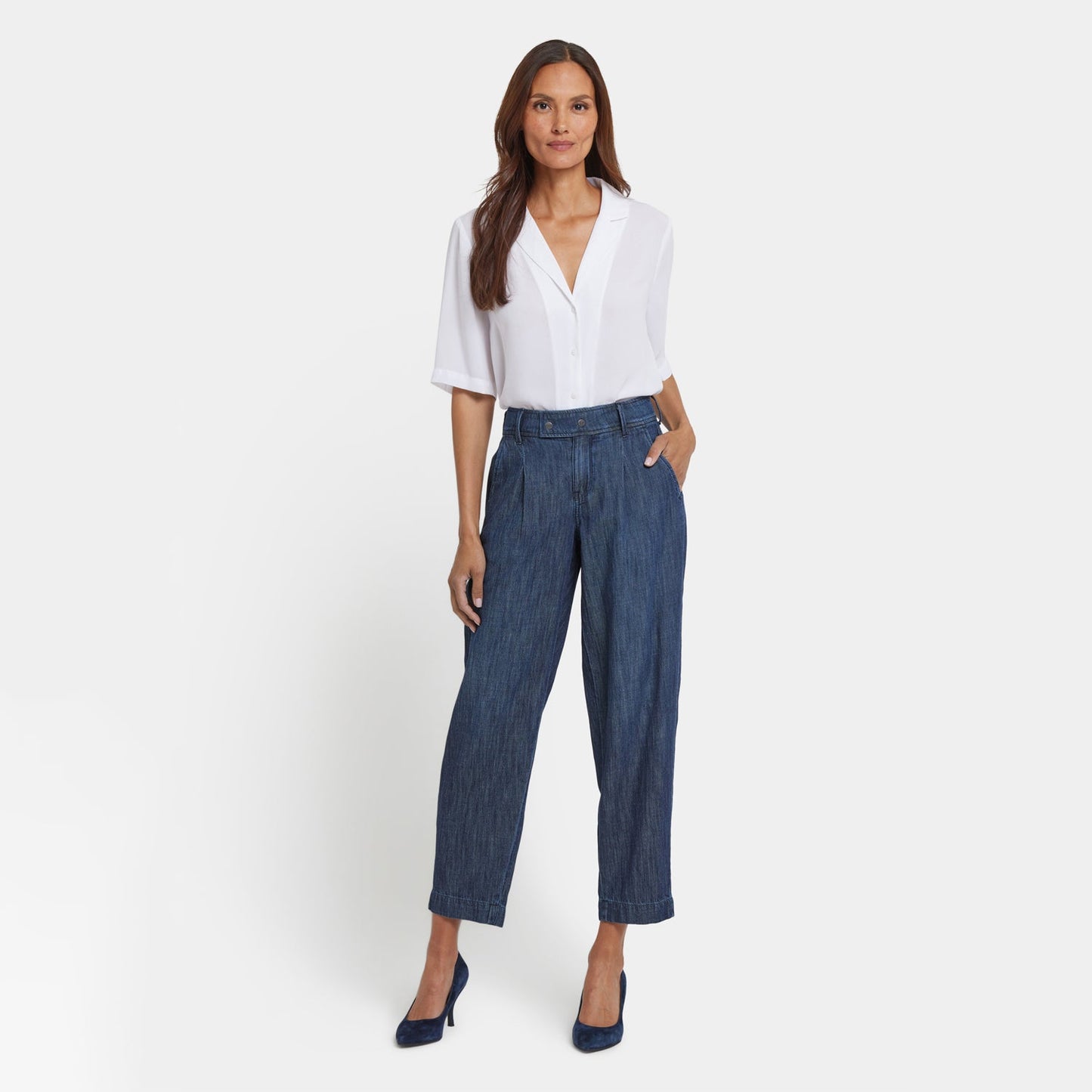 Balloon Trouser Jeans - La Mer