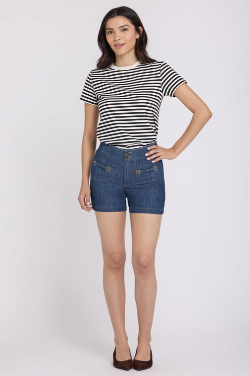 Kayla Denim Shorts - Medium Indigo