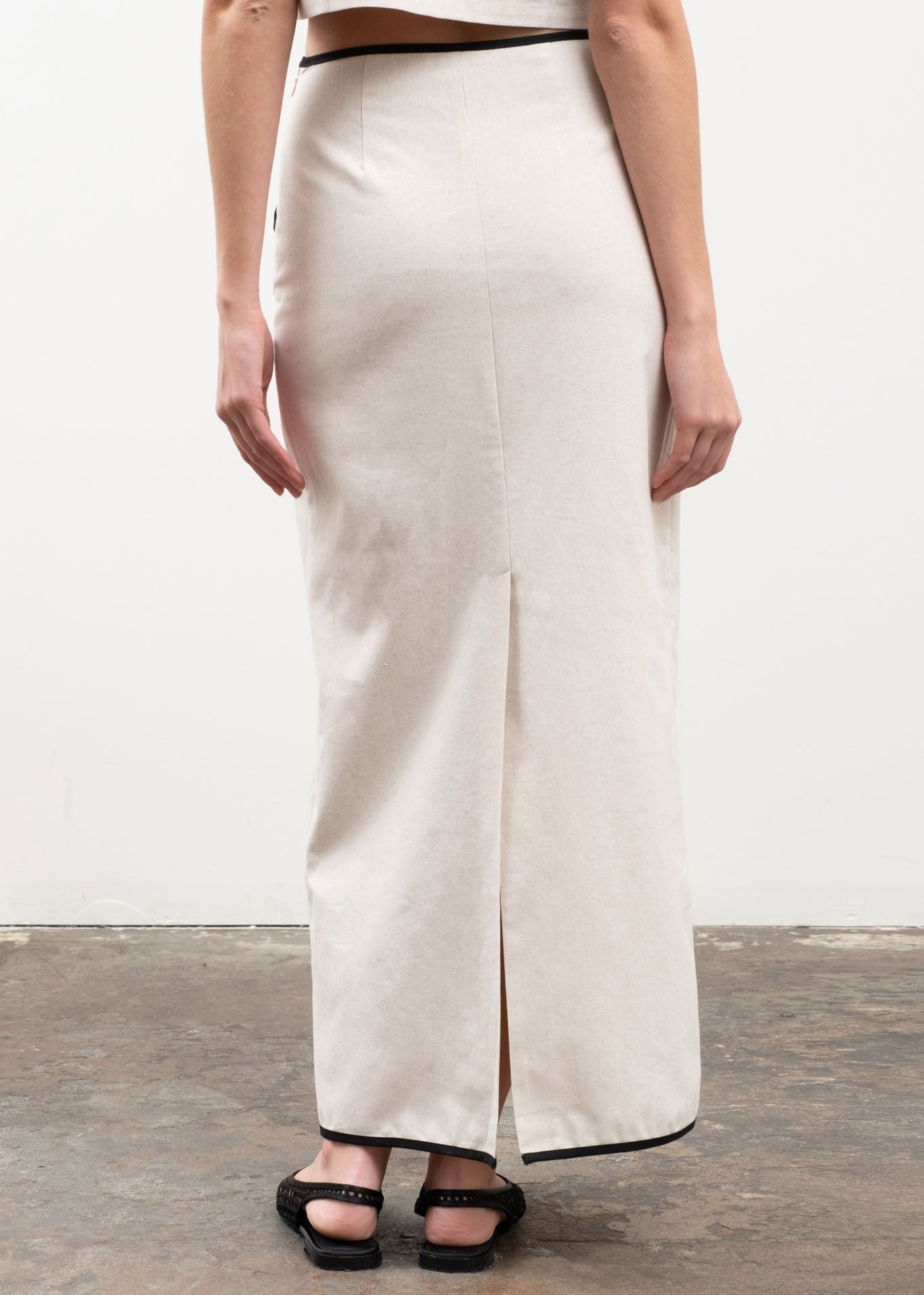 OLIVIA MAXI PENCIL SKIRT