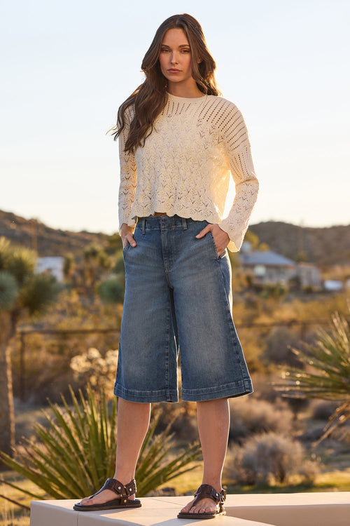 Jeanne Culottes - Breezy Palms