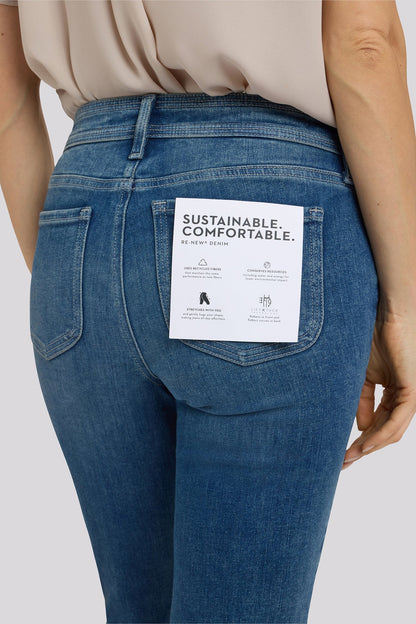 Marilyn Straight Crop Jeans - Breezy Palms
