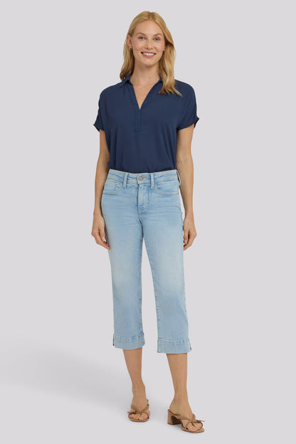 Marilyn Straight Crop Jeans - Keys View