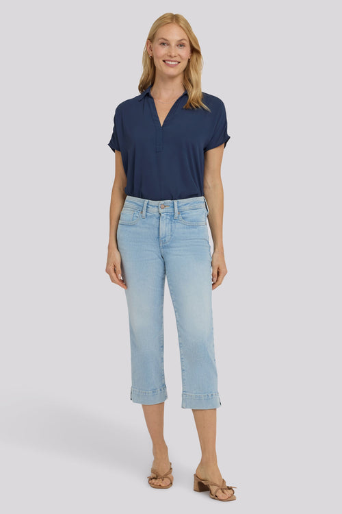 Marilyn Straight Crop Jeans - Keys View