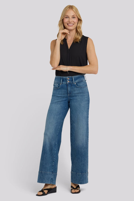Teresa Wide Leg Jeans - Breezy Palms