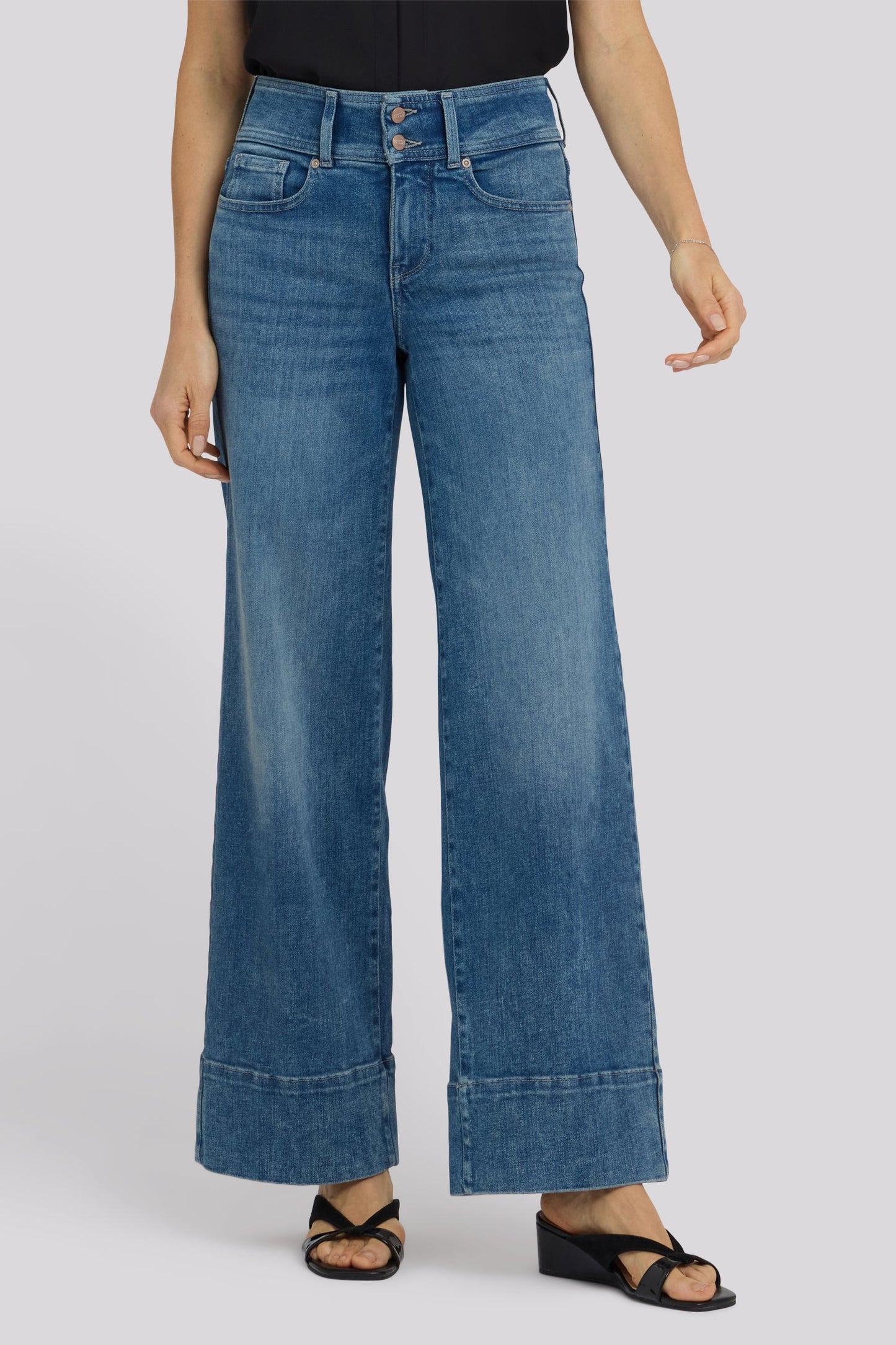Teresa Wide Leg Jeans - Breezy Palms