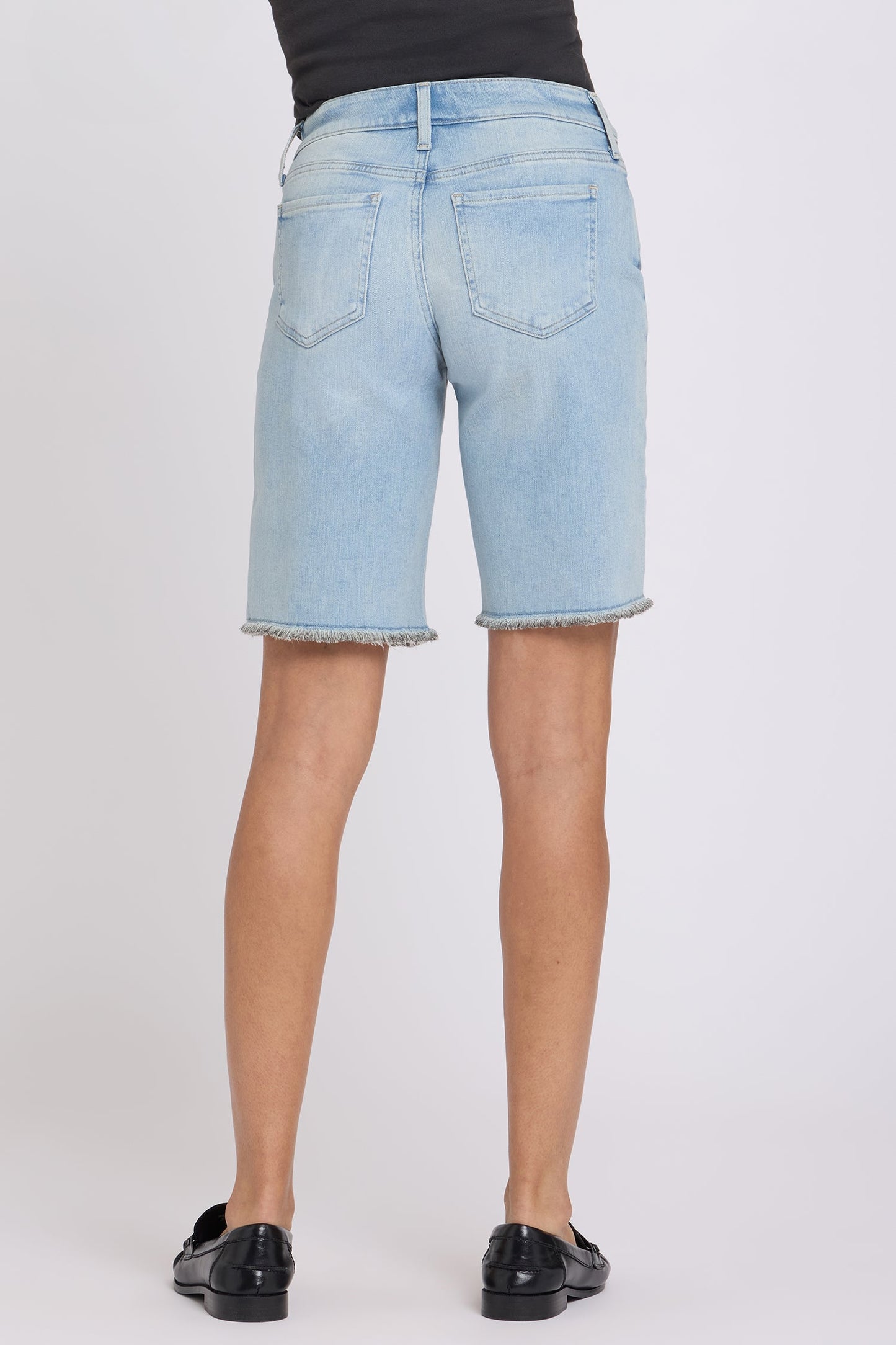 Boyfriend Denim Shorts - Keys View