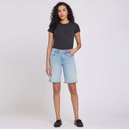 Boyfriend Denim Shorts - Keys View