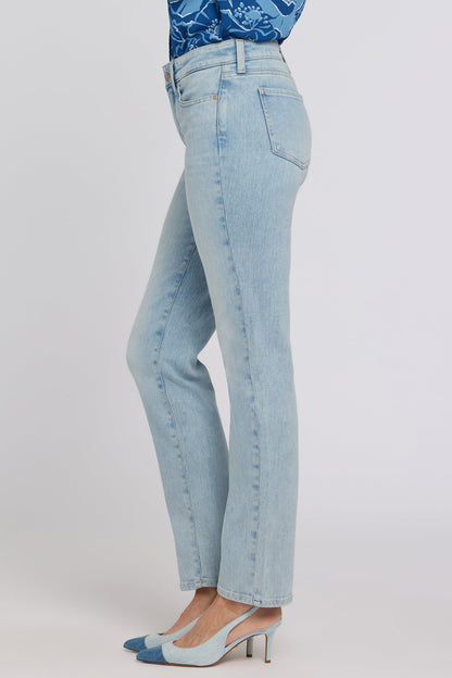 Sheri Slim Straight Jeans - Keys View