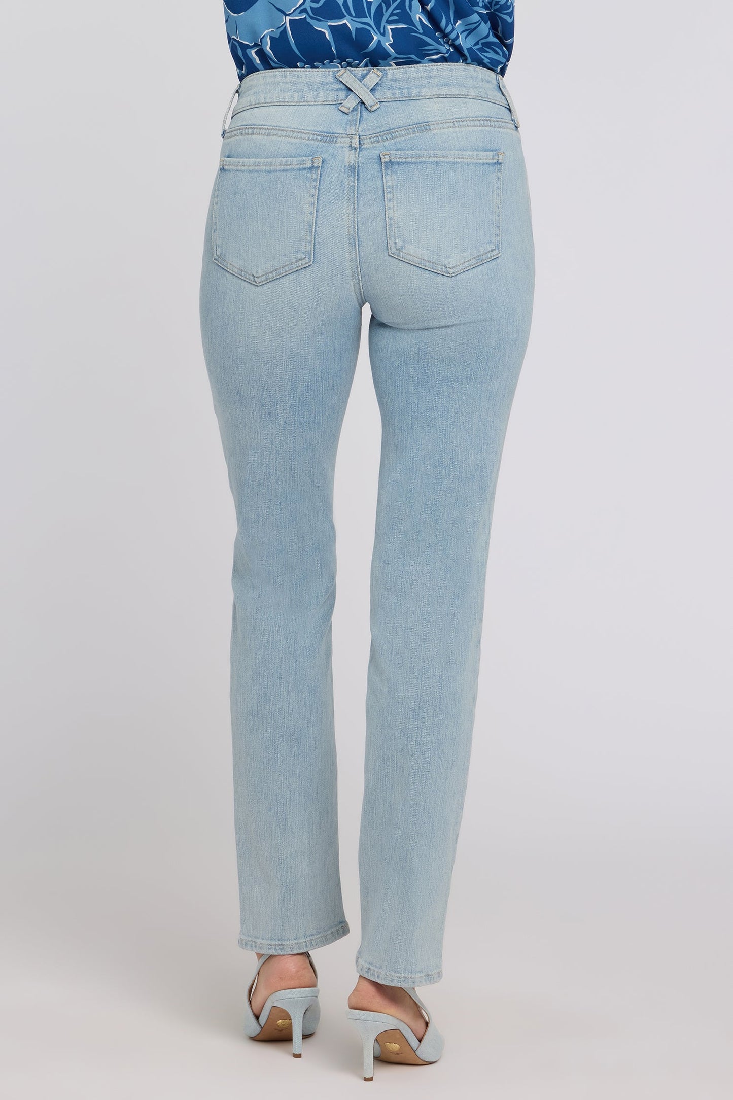 Sheri Slim Straight Jeans - Keys View