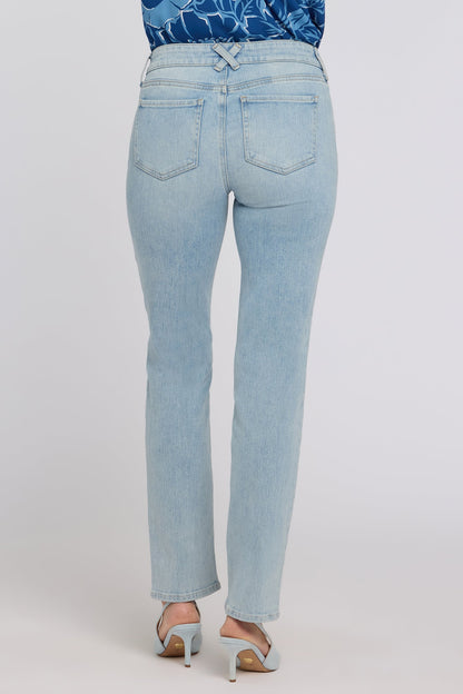 Sheri Slim Straight Jeans - Keys View