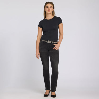 Waist-Match™ Marilyn Straight Jeans - Arch Rock