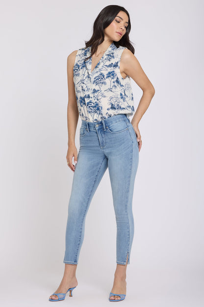 Waist-Match™ Ami Skinny Ankle Jeans - Bloom Bound
