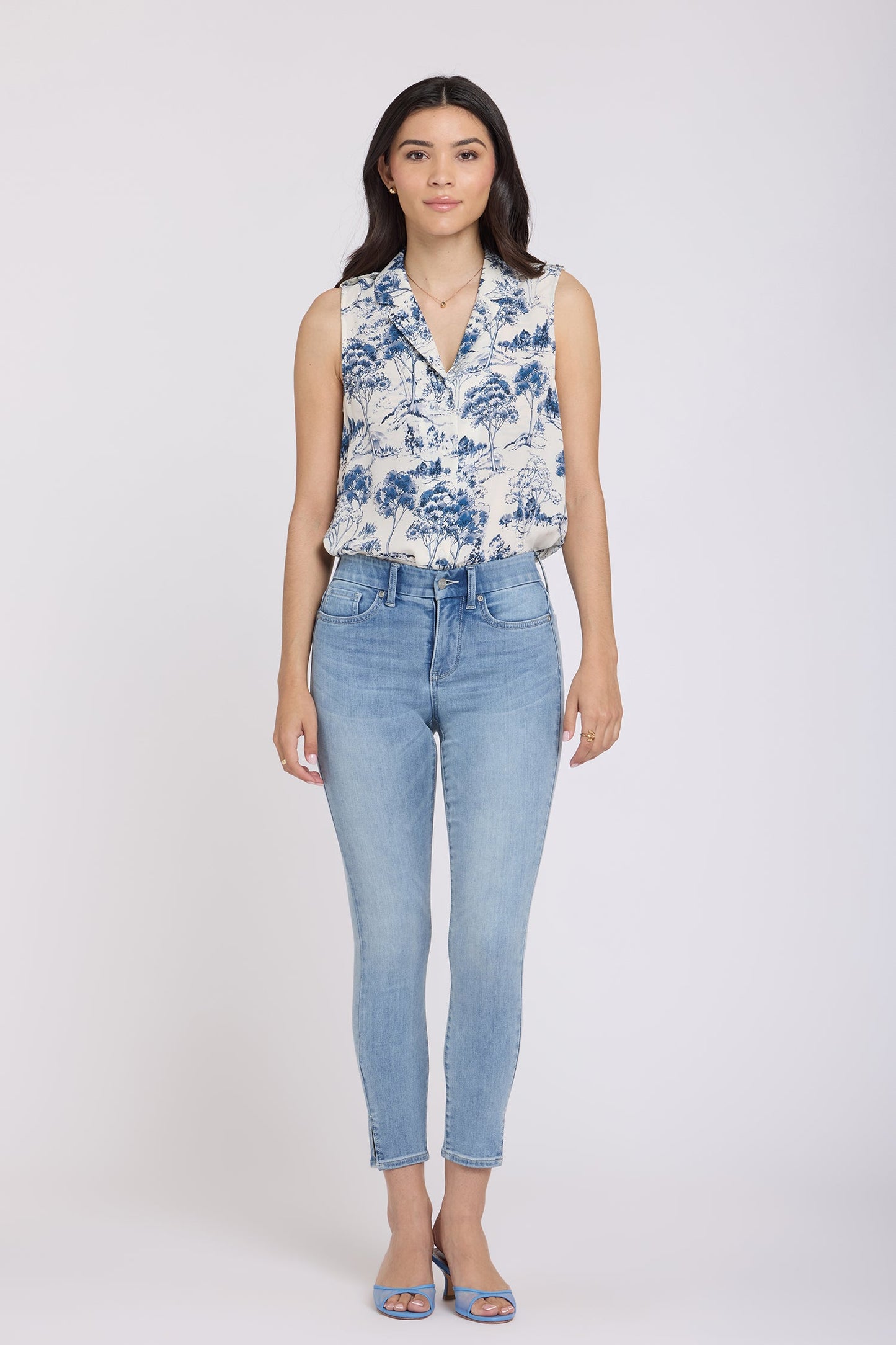 Waist-Match™ Ami Skinny Ankle Jeans - Bloom Bound