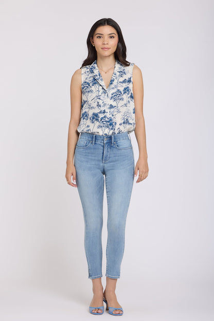 Waist-Match™ Ami Skinny Ankle Jeans - Bloom Bound