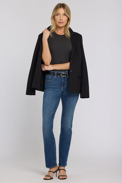 Waist-Match™ Marilyn Straight Jeans - Blue Mirage