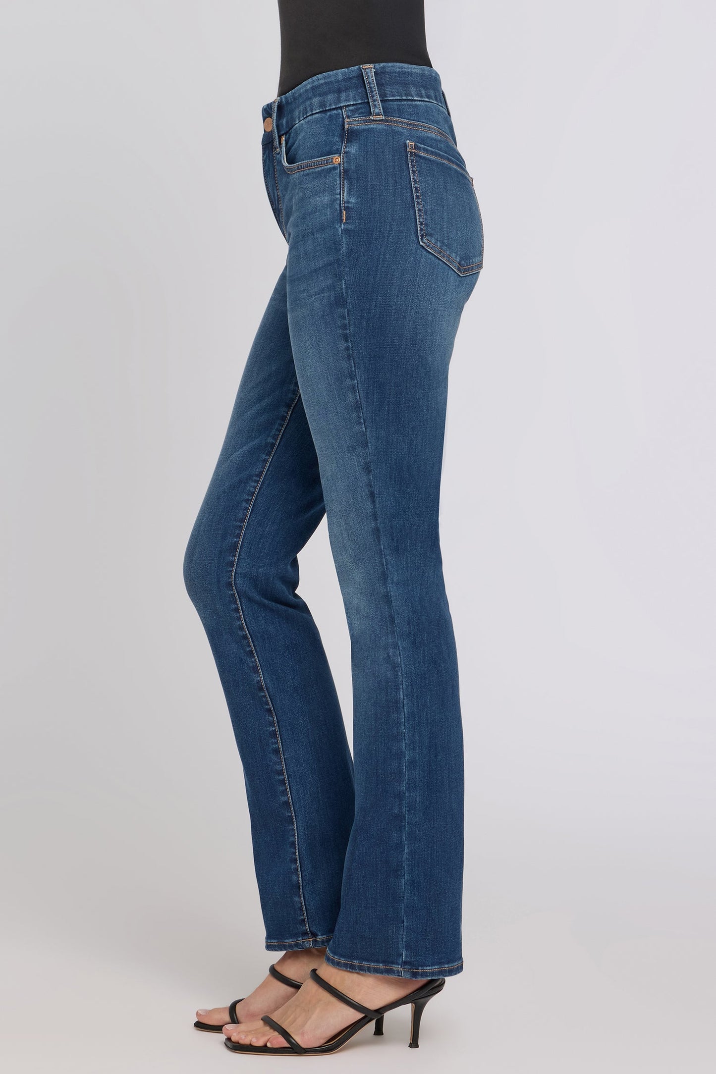Waist-Match™ Marilyn Straight Jeans - Blue Mirage
