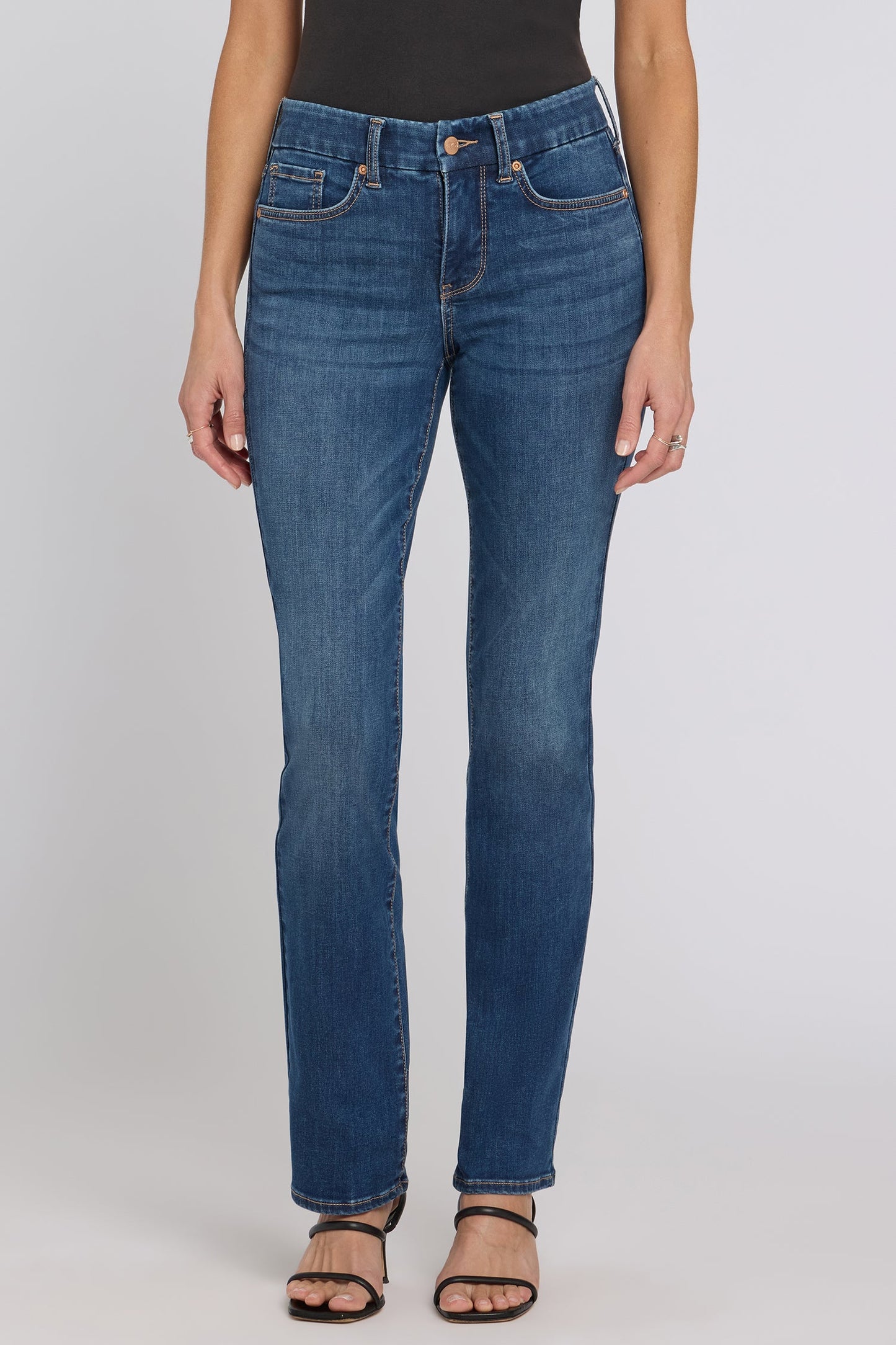 Waist-Match™ Marilyn Straight Jeans - Blue Mirage