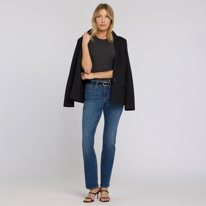 Waist-Match™ Marilyn Straight Jeans - Blue Mirage