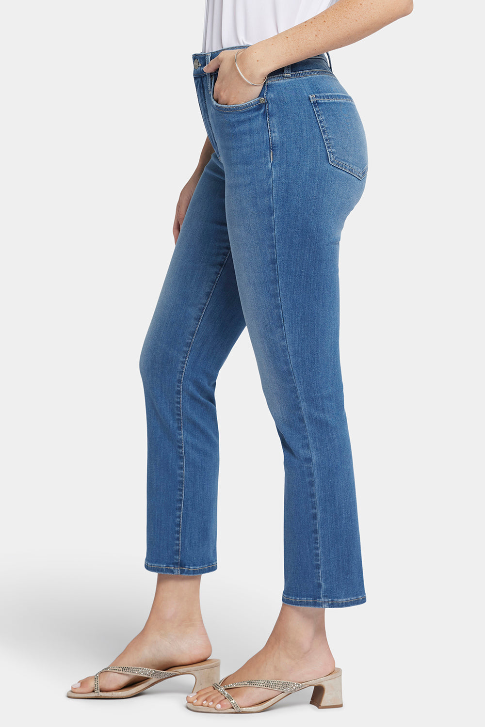 Curve Shaper™ Sheri Slim Ankle Jeans - Blue Water