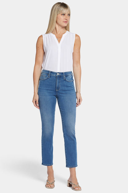 Curve Shaper™ Sheri Slim Ankle Jeans - Blue Water
