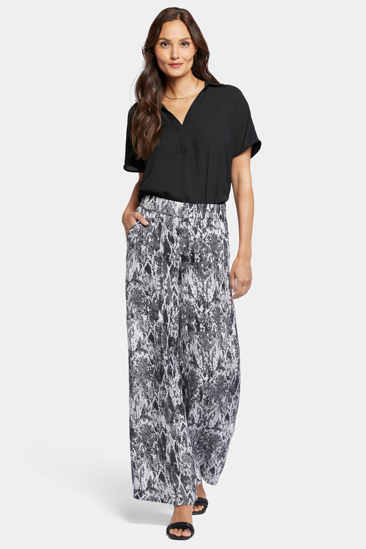 Drapey Wide Leg Pants - Alejandra