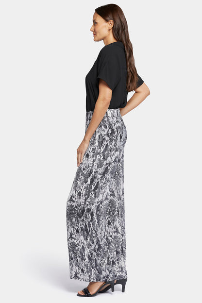 Drapey Wide Leg Pants - Alejandra