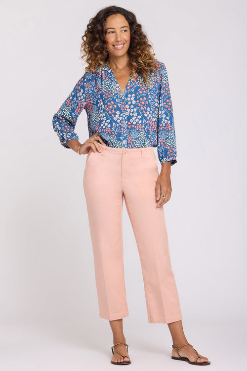 Marilyn Straight Ankle Pants - Desert Willow