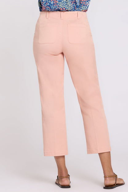 Marilyn Straight Ankle Pants - Desert Willow