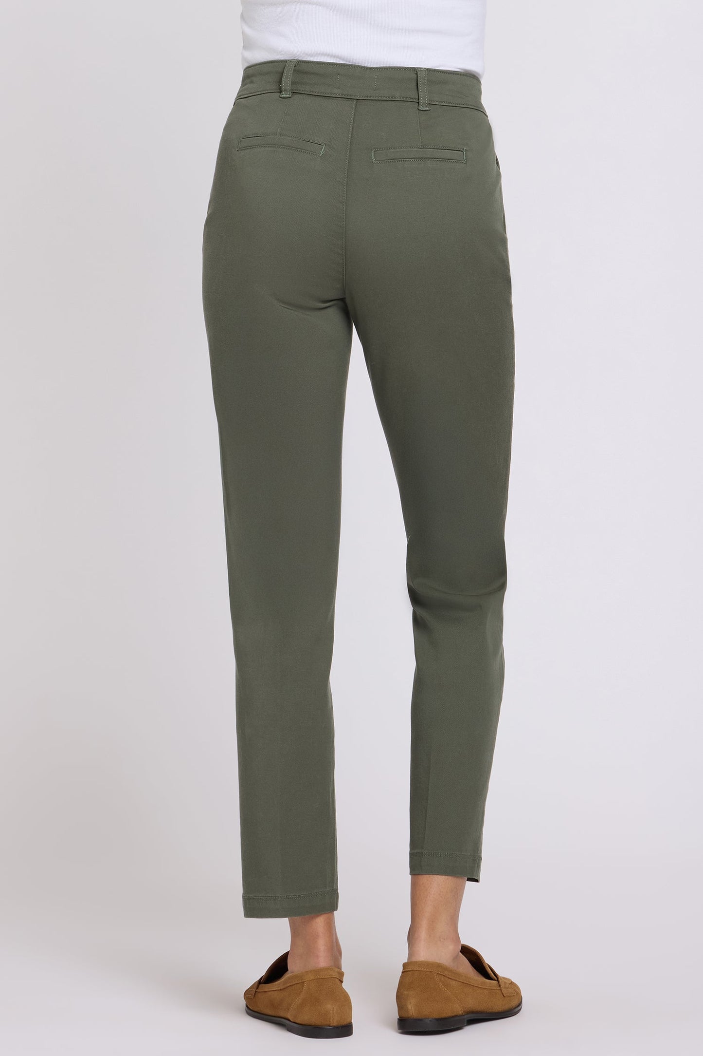 Sadie Slim Pants - Desert Green