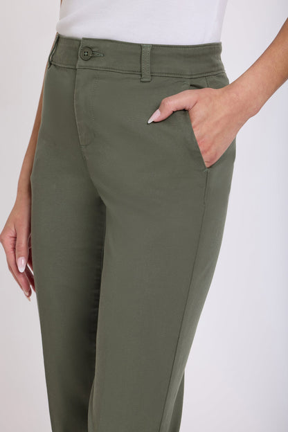 Sadie Slim Pants - Desert Green