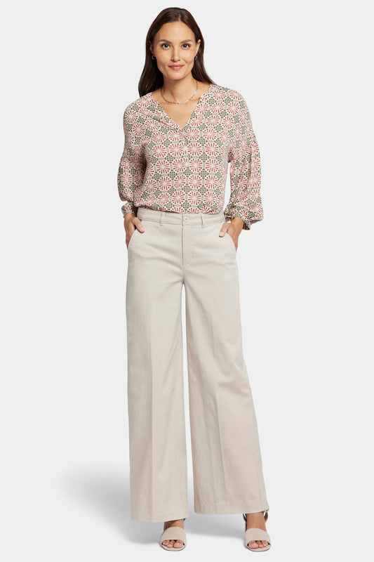 Whitney Trouser Pants - Feather