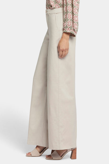 Whitney Trouser Pants - Feather