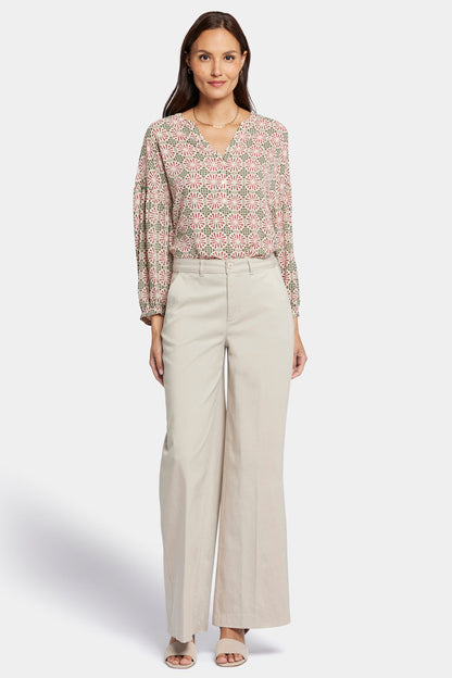 Whitney Trouser Pants - Feather