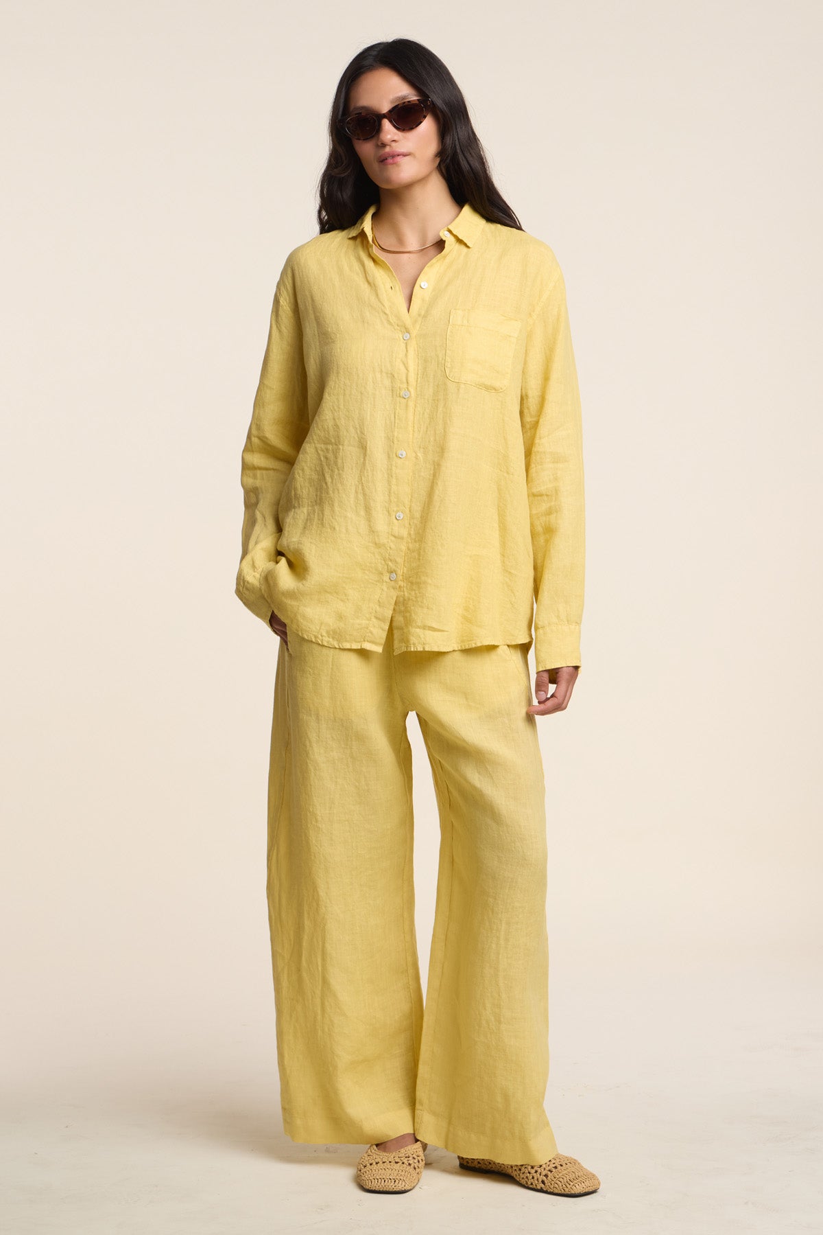 MULHOLLAND LINEN SHIRT
