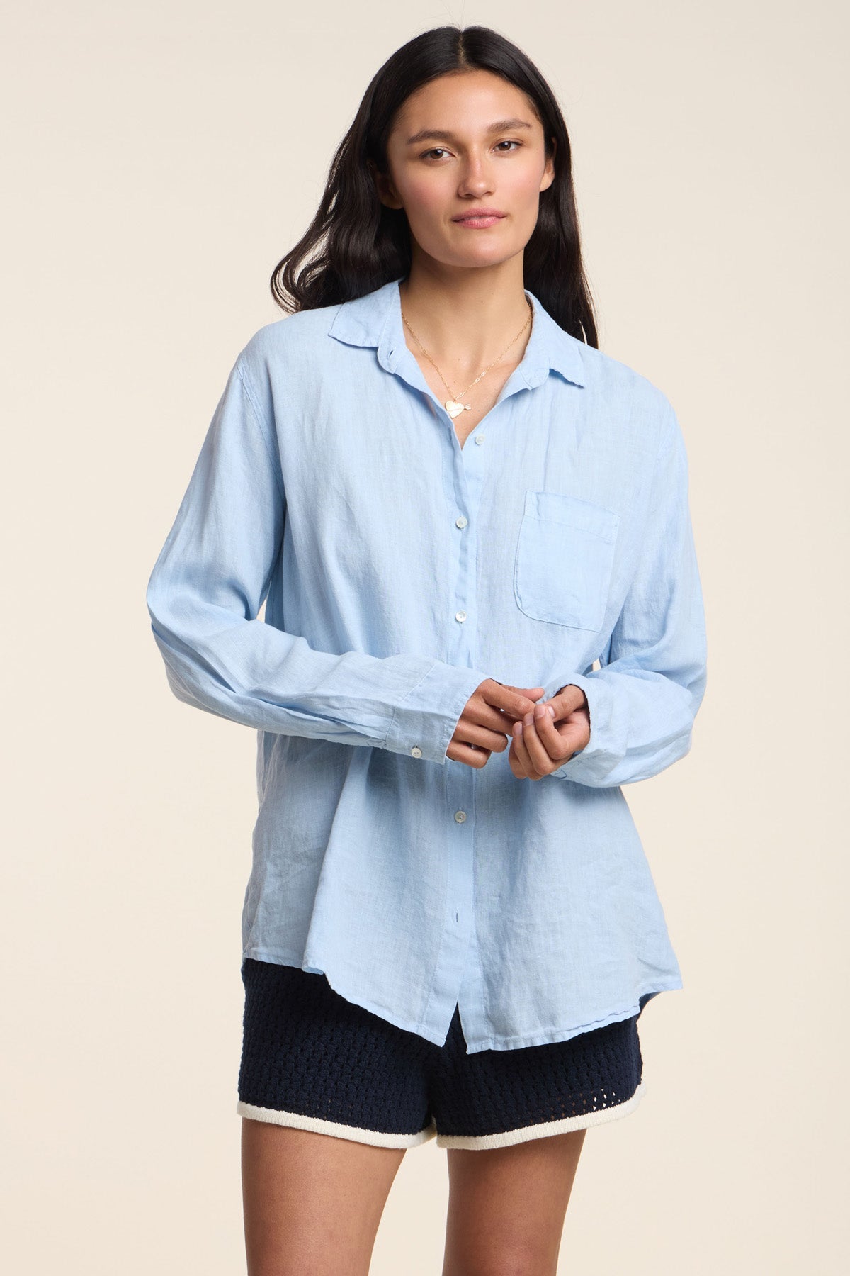 MULHOLLAND LINEN SHIRT