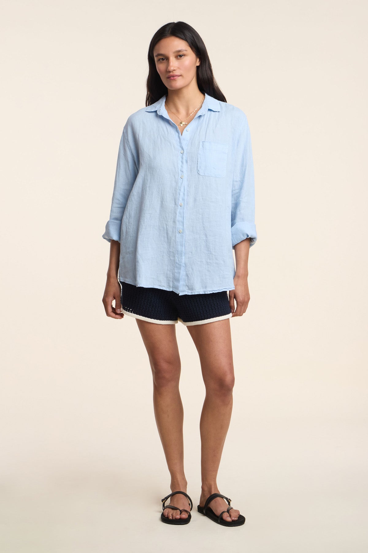 MULHOLLAND LINEN SHIRT