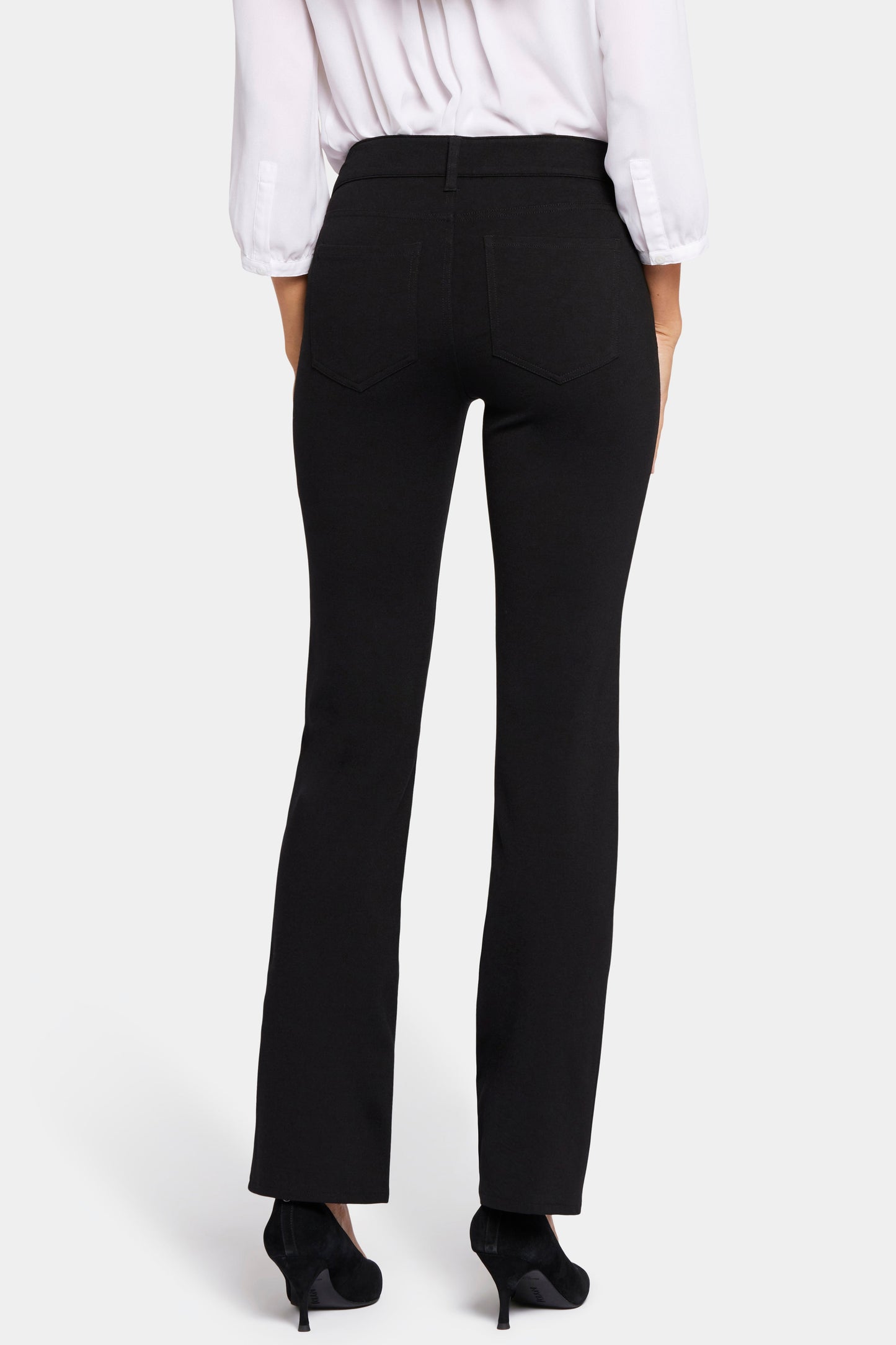 Marilyn Straight Pants In Petite - Black