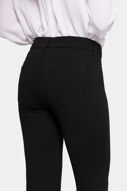 Marilyn Straight Pants In Petite - Black