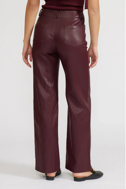 REEVE FAUX LEATHER PANTS