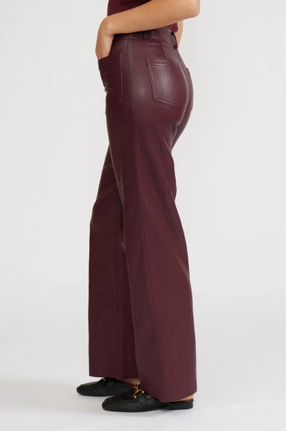 REEVE FAUX LEATHER PANTS