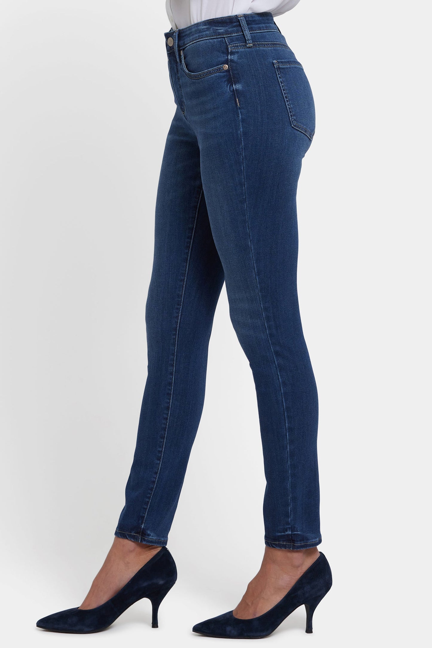 Ami Skinny Jeans In Petite - Vintage Lapis